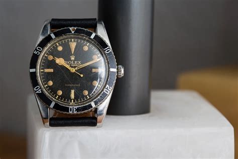 rolex 6204 vetro plexi per 6204|Then & Now: The Rolex Submariner 6204 & 116610 .